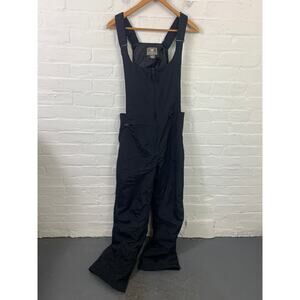 White Sierra Men's Waterproof Synthetic Insulated Overall Pant Black Size S